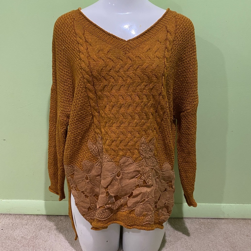 Umgee Elegant High2Low Sweater